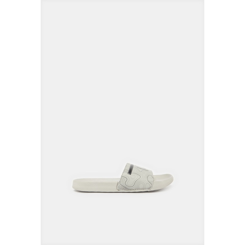 Senior Boys Grey Printed Slide