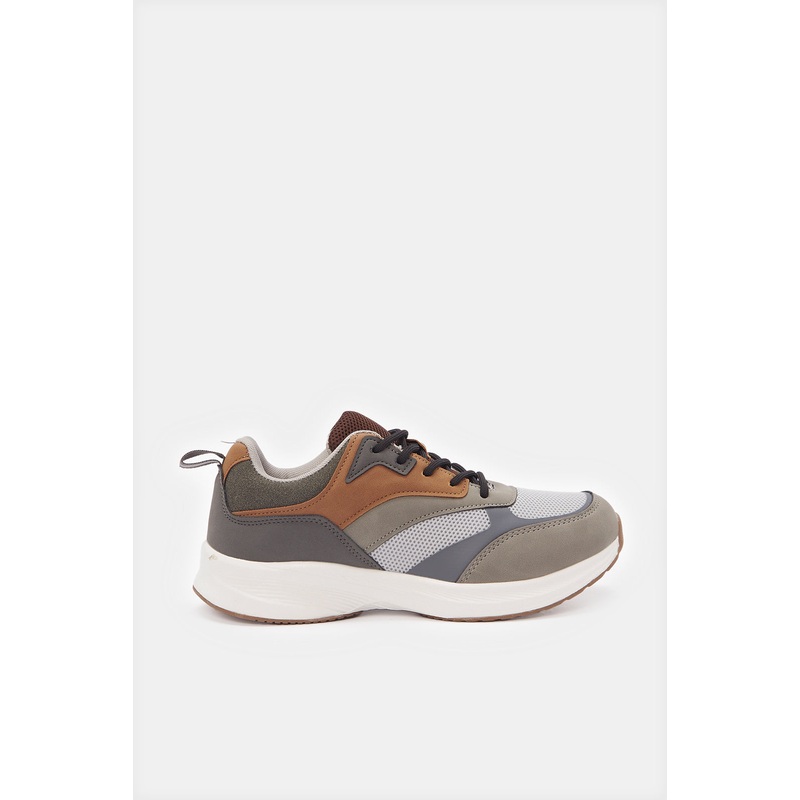 Senior Boys Multicolour Colour Block Sneakers