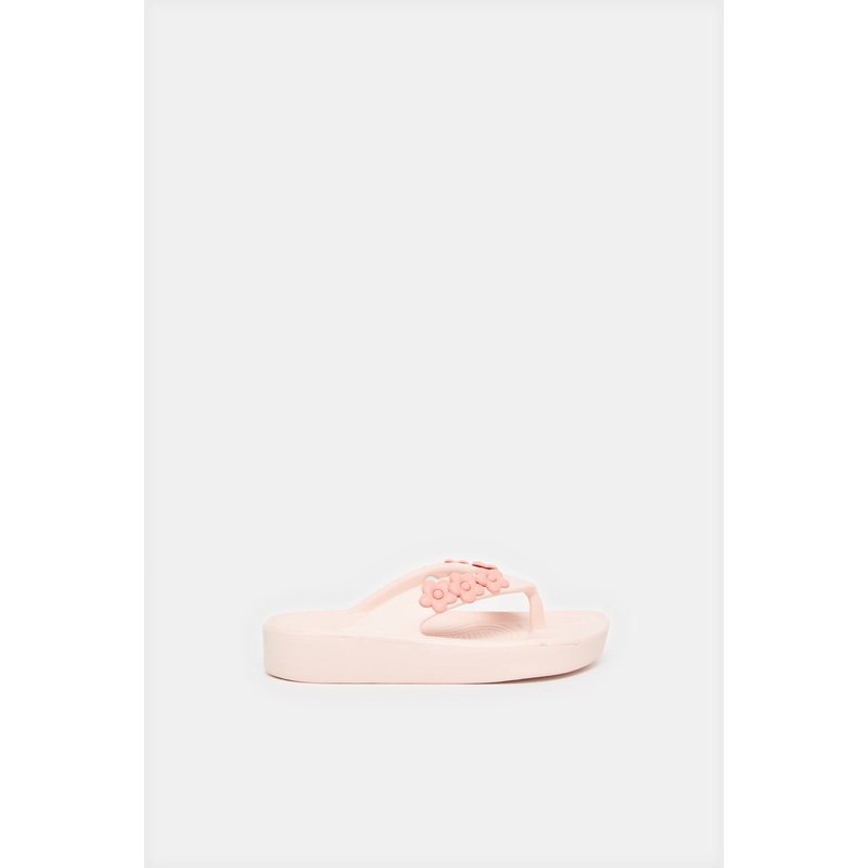 Senior Girls Pink Mold Toe-Post