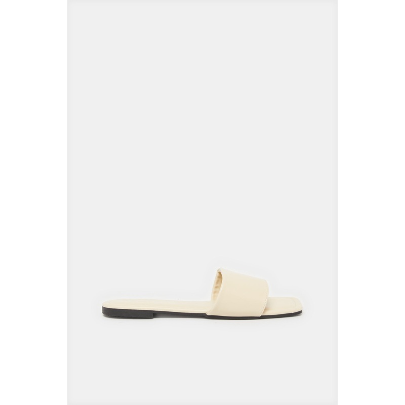 Women Beige Plain Mule|EU36|EU37|EU38|EU39|EU40|EU41
