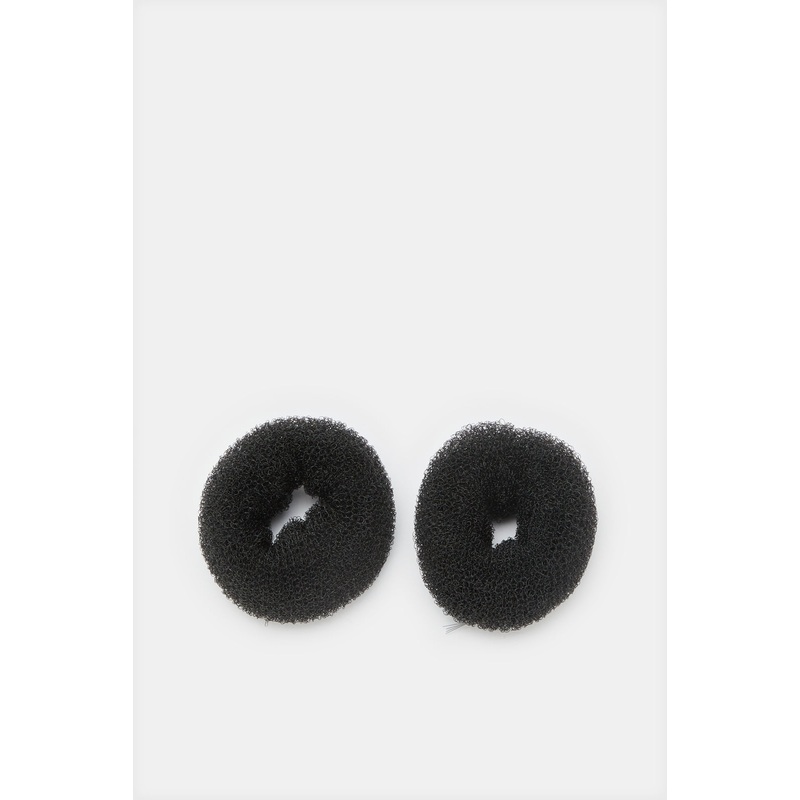 Women Black Scrunchy Set (2 Piece)