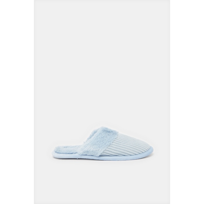 Women Blue Closed Toe Slipper|Small|Medium|Large