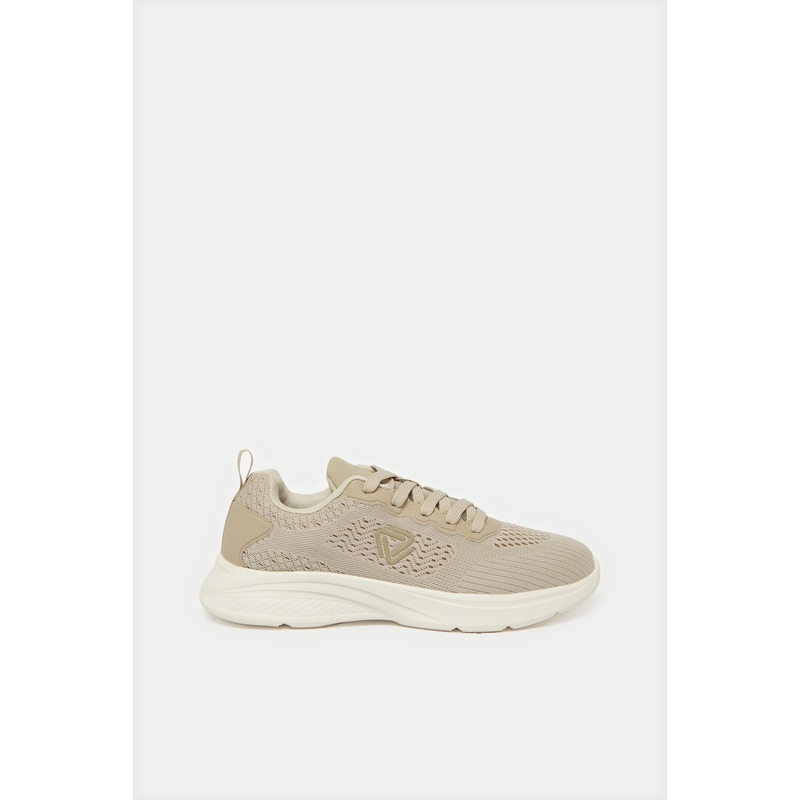 Women Taupe Lace Up Sneakers|EU36|EU37|EU38|EU39|EU40|EU41