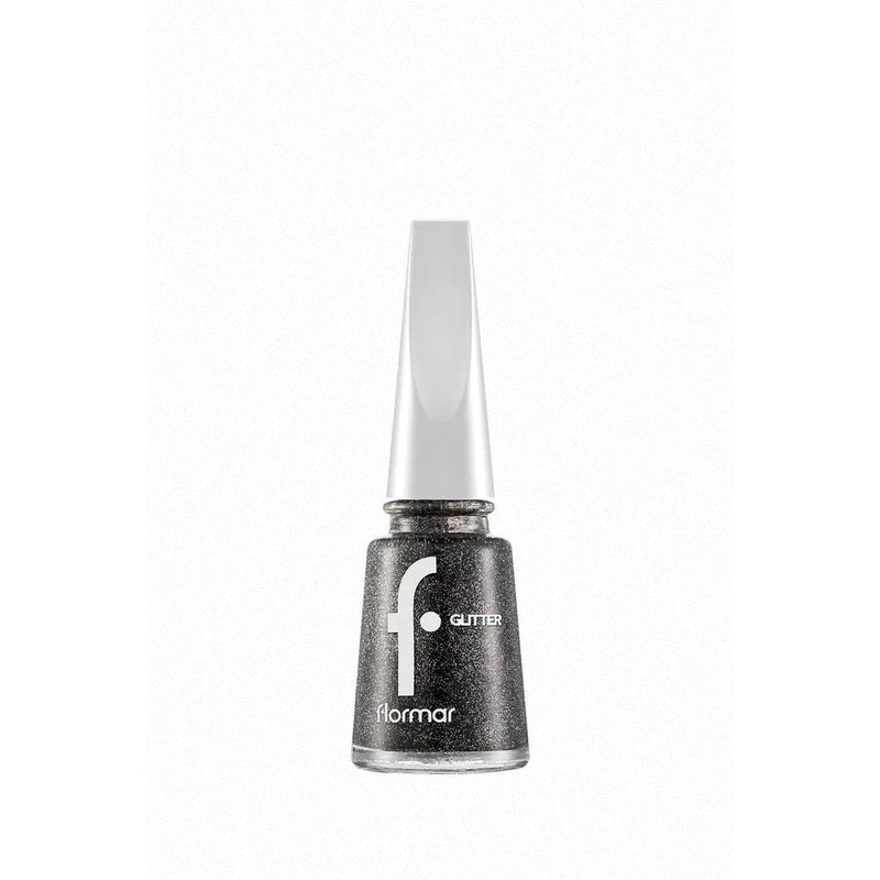 Flormar Glitter Nail Enamel – 36 Black Star