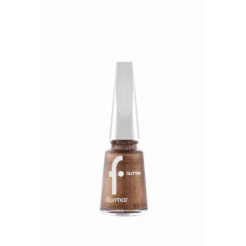Flormar Glitter Nail Enamel – 40 Golden Orchid