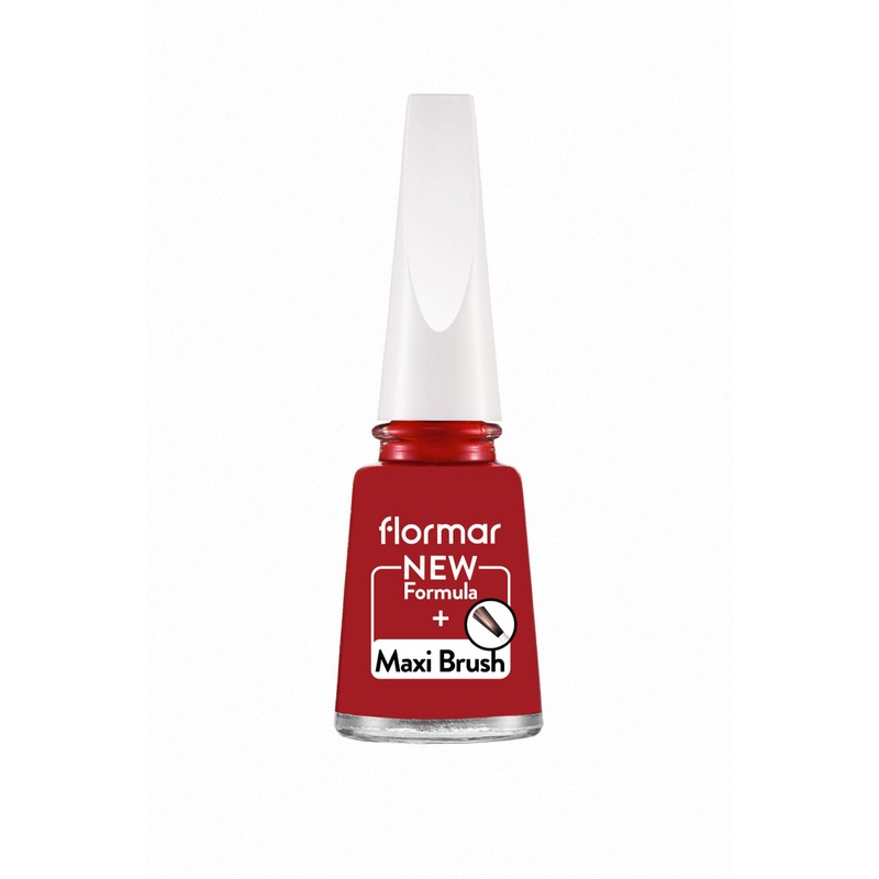 Flormar Nail Polish Enamel New – 321 Red Flag
