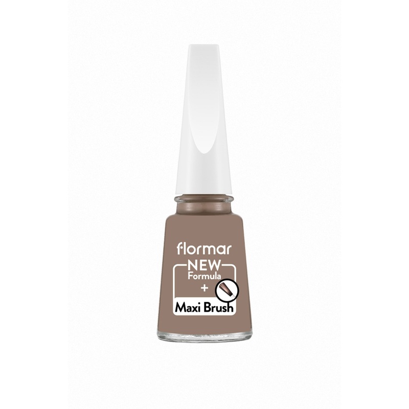 Flormar Nail Polish Enamel New – 508 Minky Brown