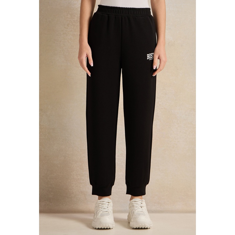Senior Girls Black Jogger Pants