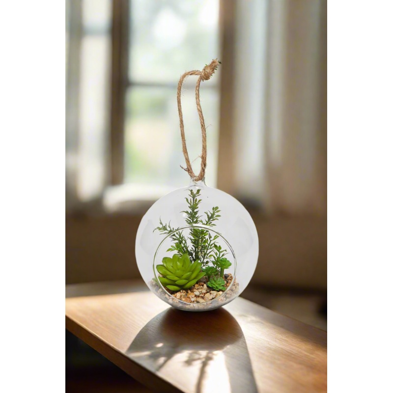 Artificial Plant In Glass