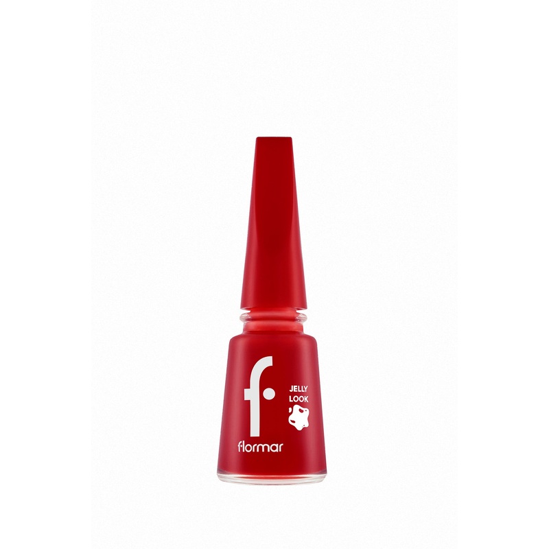Flormar Full Color  Jelly Look Nail Enamel – Jl05 Fire Red