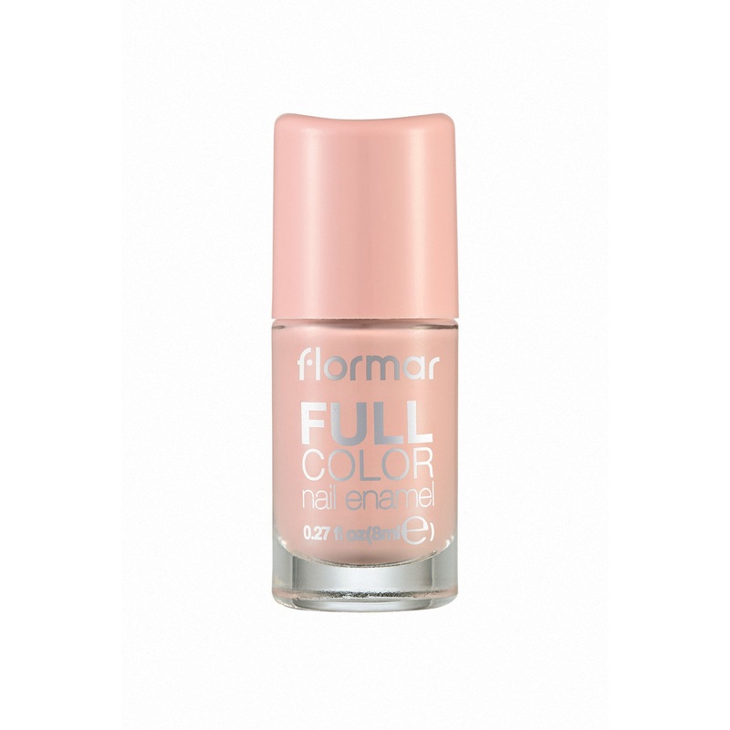 Flormar Full Color Nail Enamel – Fc60 Bubbly Peach