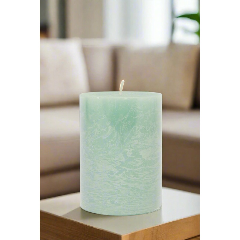 Green Midnight Enchanters Scented Pillar Candle