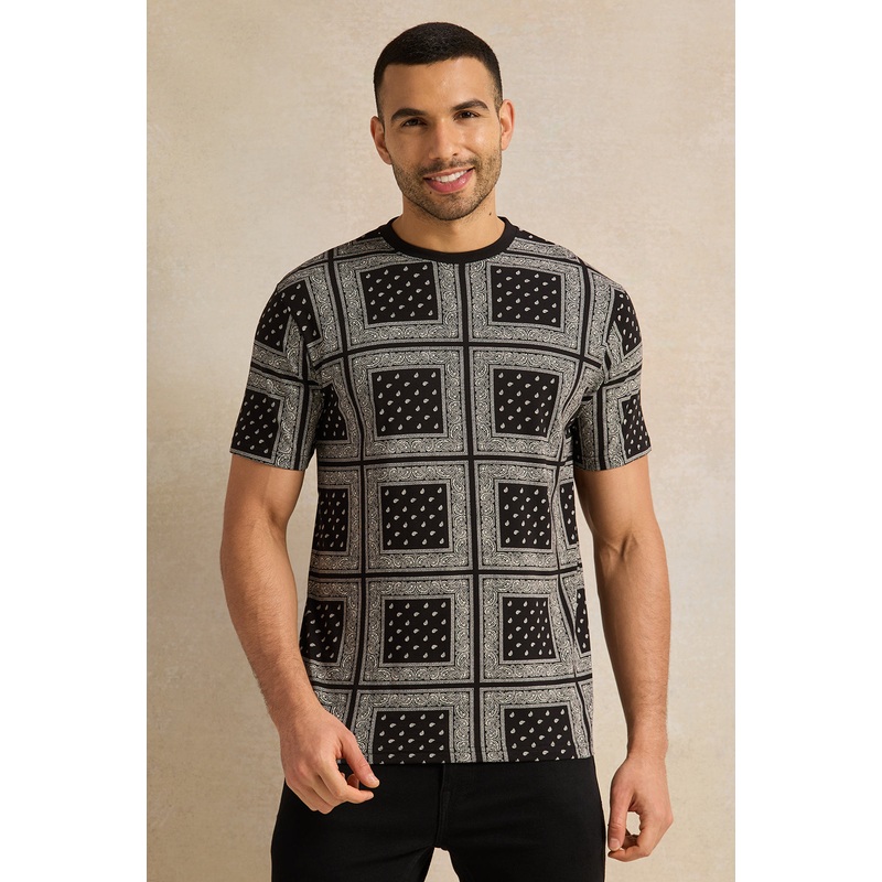 Men Black Graphic T-Shirt|Small|Medium|Large|X-Large|XX-Large