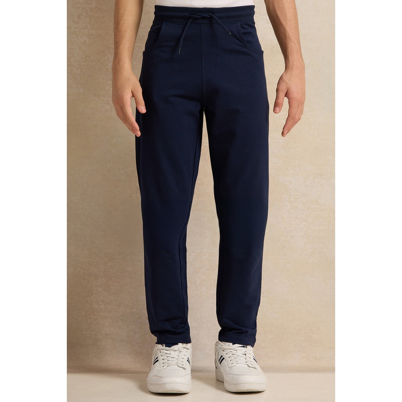 Senior Boys Navy Stretch Active Pants