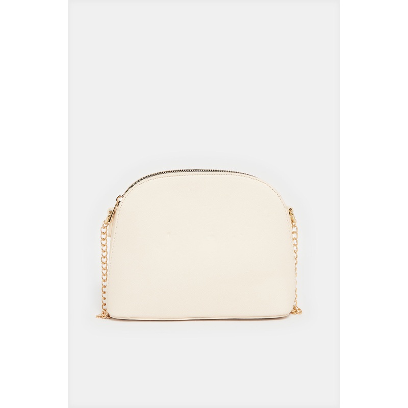 Women Beige Cross Bag