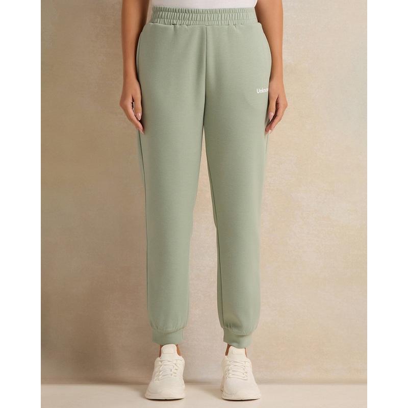 Women Mint Printed Jogger Pants