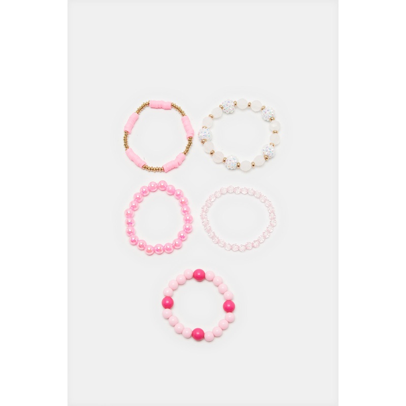 Girls Assorted Embellished Bracelet Set (6 Piece)