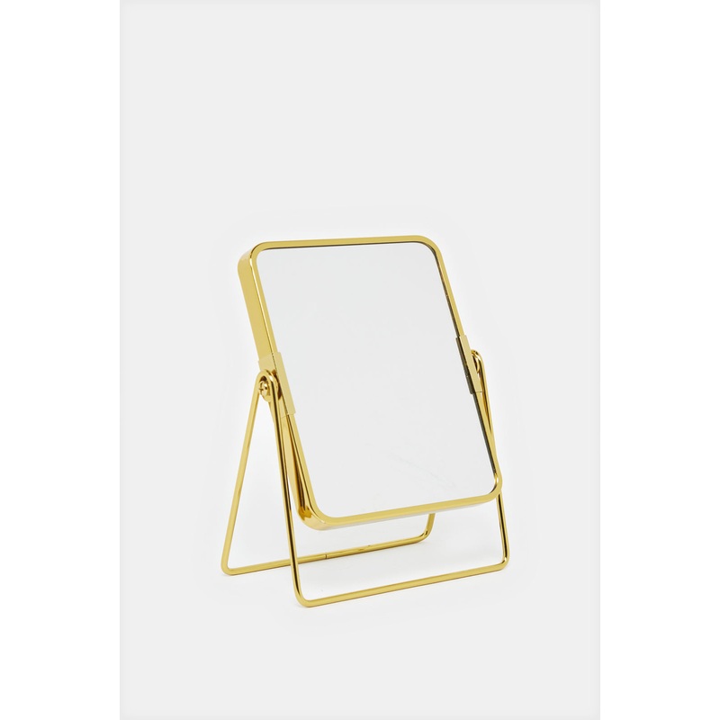 Gold Double Side Mirror