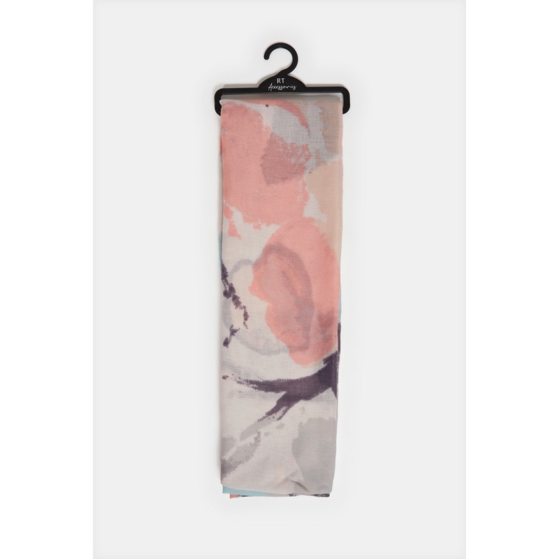 Women MultiColor Floral Printed Scarf