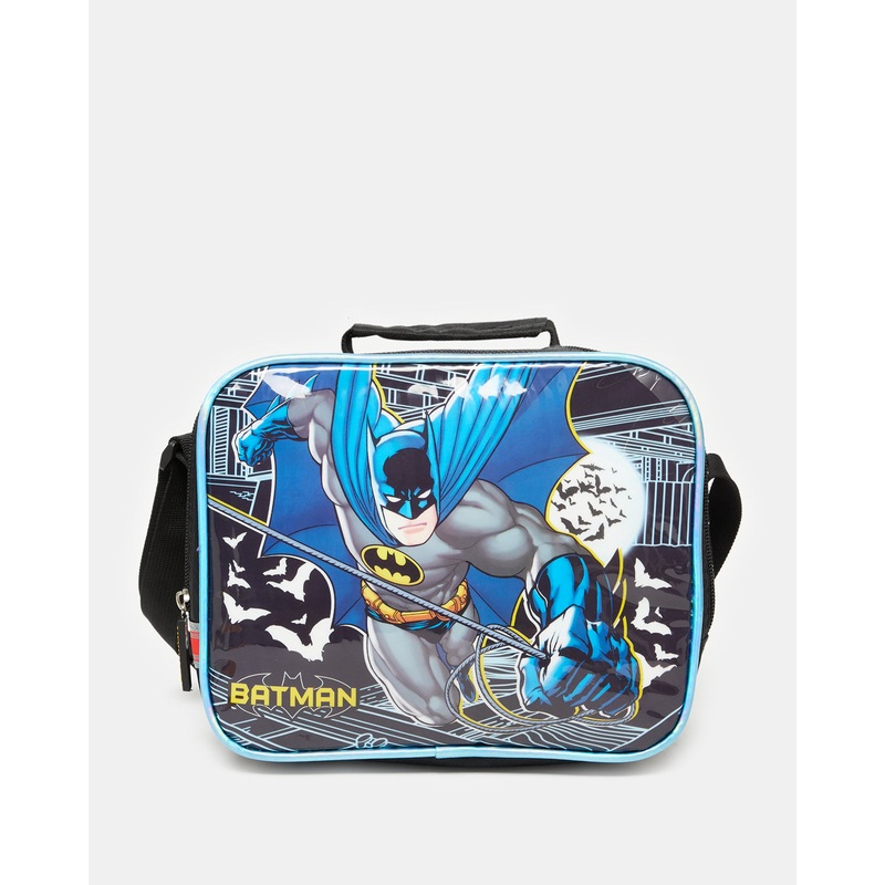 Boys Black Batman Lunch Bag