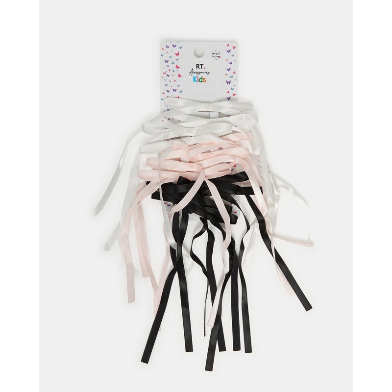 Girls Assorted Bow Hair Clip Set (Pack of 12)