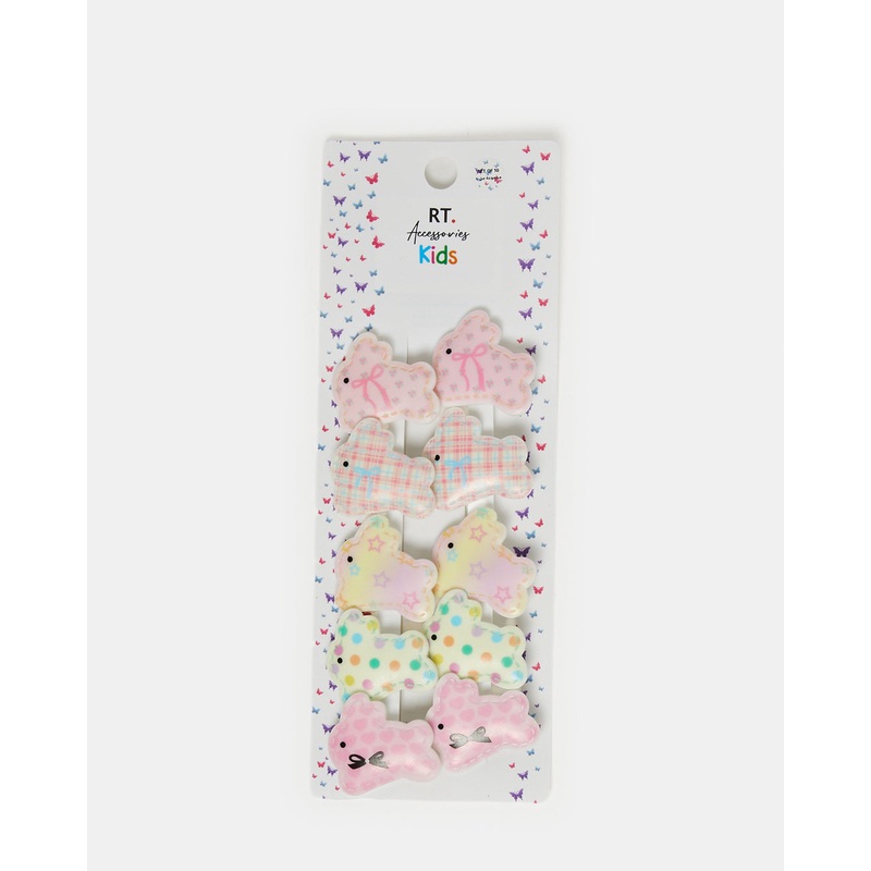 Girls Assorted Hair Clip Set (Pack of 5)