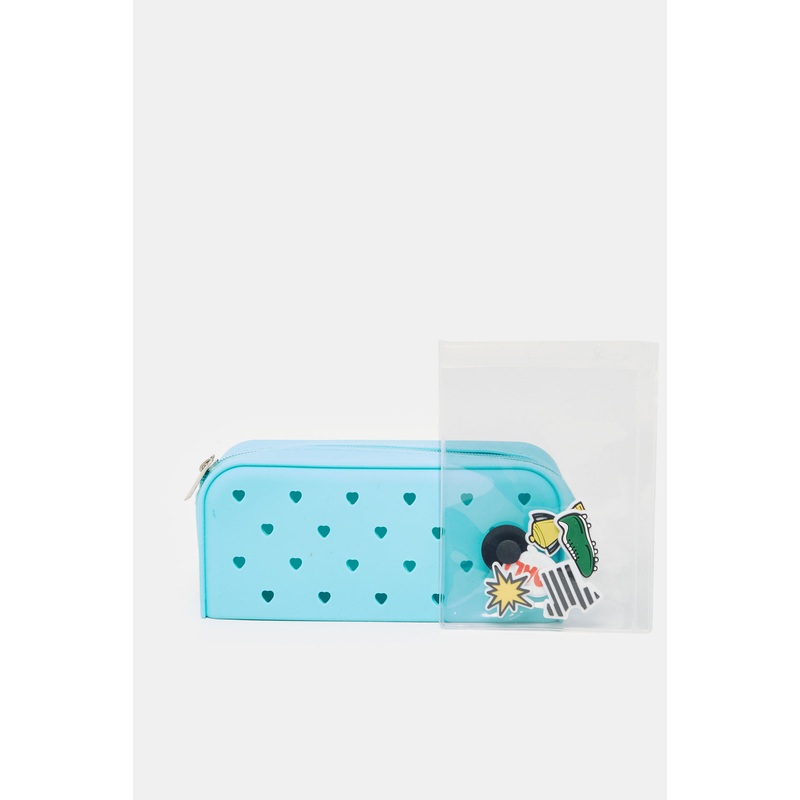 Girls Blue Pencil Case