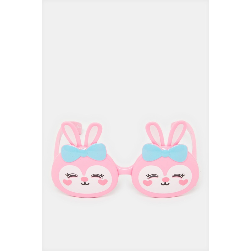 Girls Pink Embellished Sunglasses