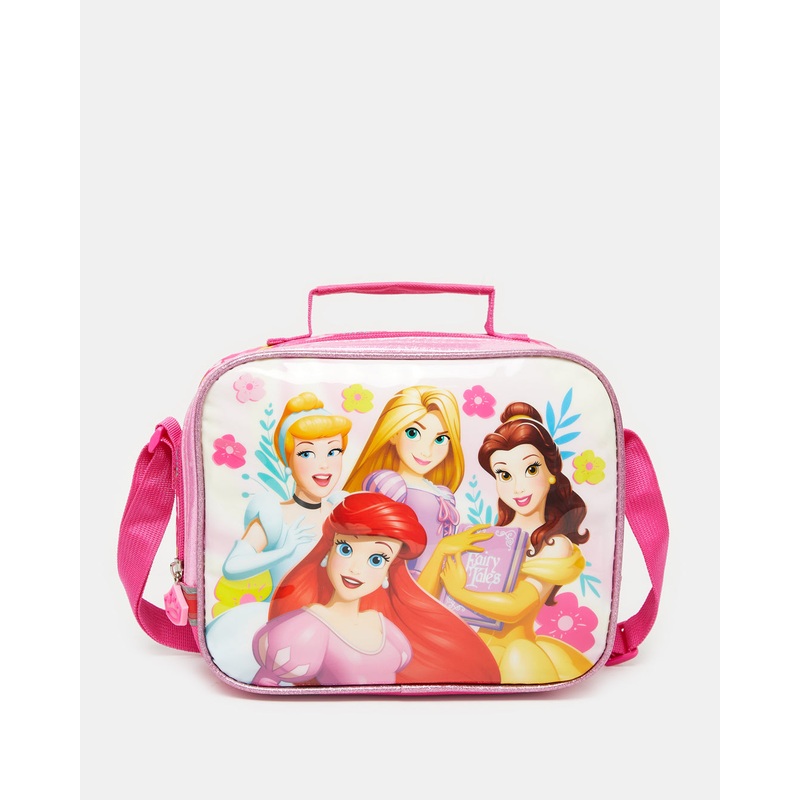 Girls Pink Princess Lunch Bag