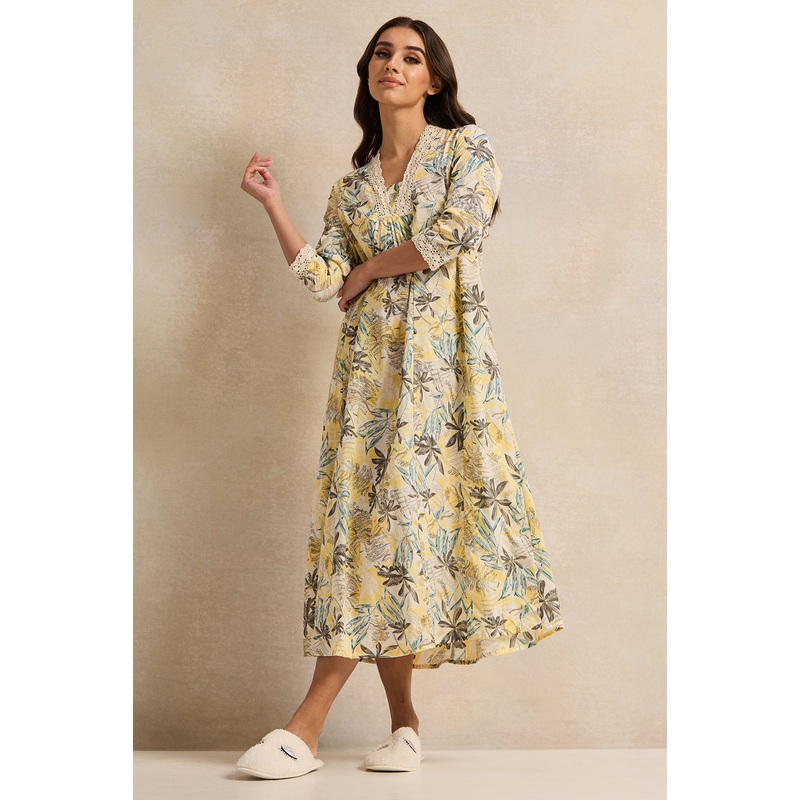 Women Assorted Beach Printed Nightgown