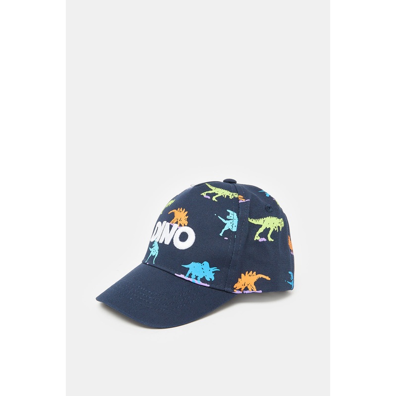 Boys Navy Embellished Cap