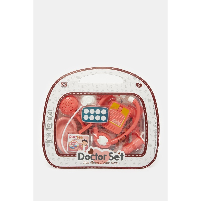 Pink  Medical Equipment Doctor Set