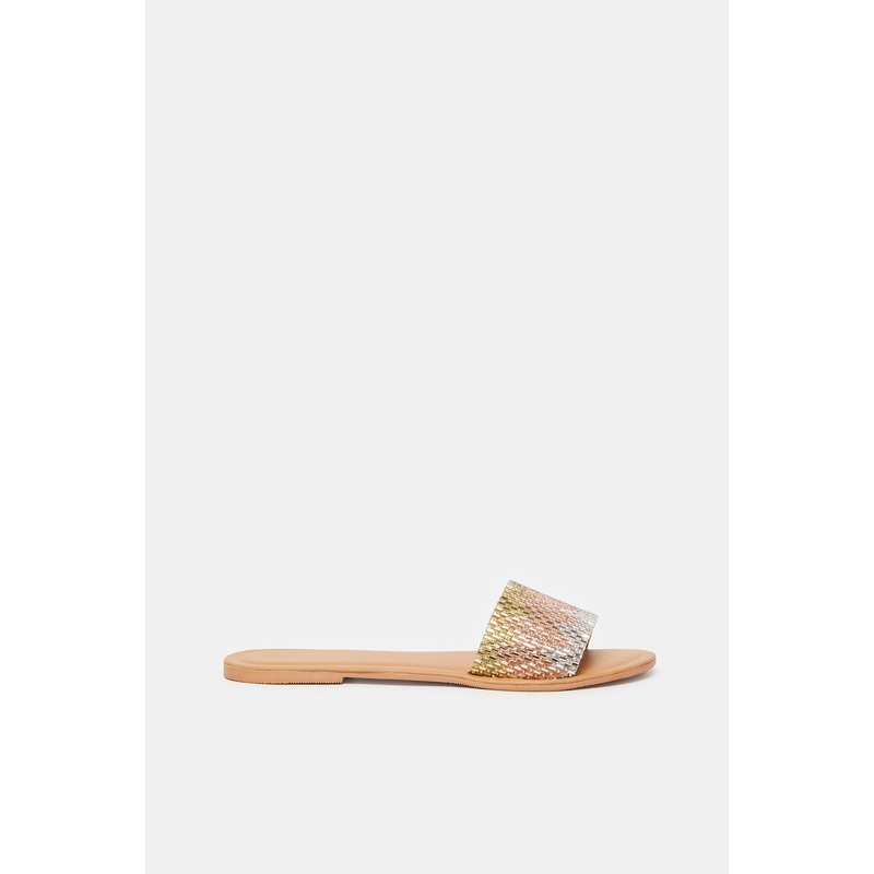 Women Beige Embellished Mule|EU36|EU37|EU38|EU39|EU40|EU41
