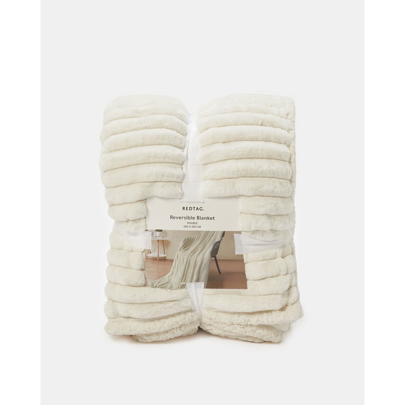Grey Reversible Blanket (Double Size)