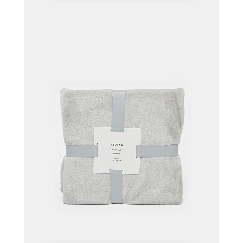 Grey Ultra Soft Blanket (Single Size)