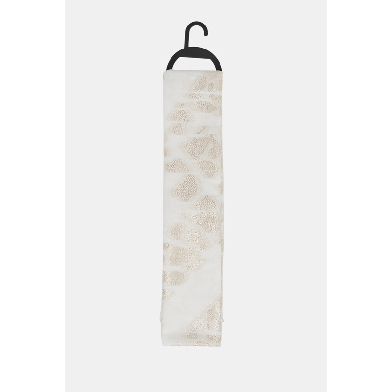 Women Grey Printed Scarf