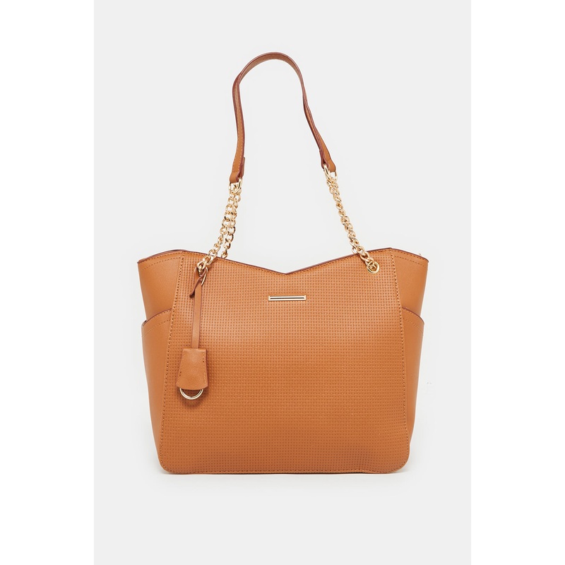 Women Tan Tote Bag