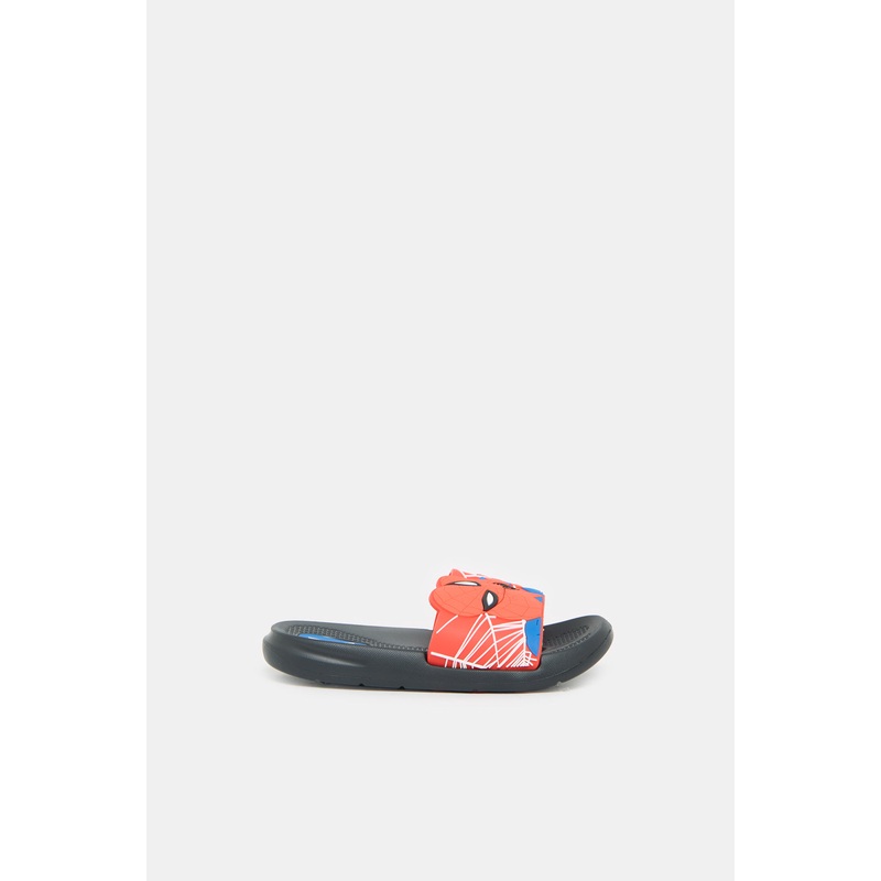 Boys Black And Red Spiderman Slide