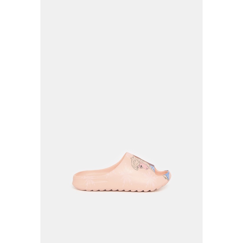 Girls Pink Frozen Printed Slide