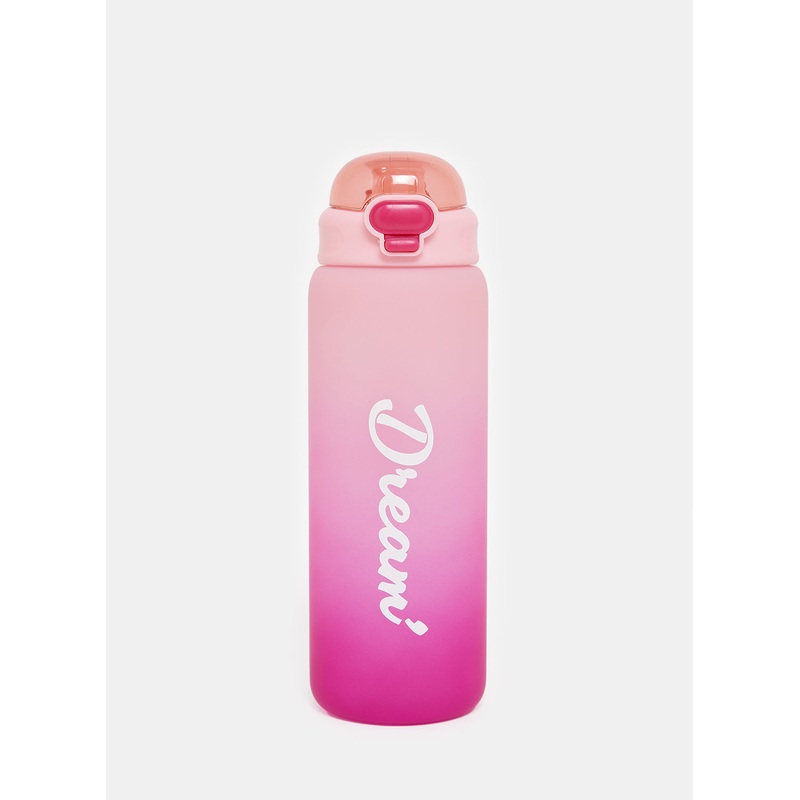 Pink Printed Water Bottle (1000ml)