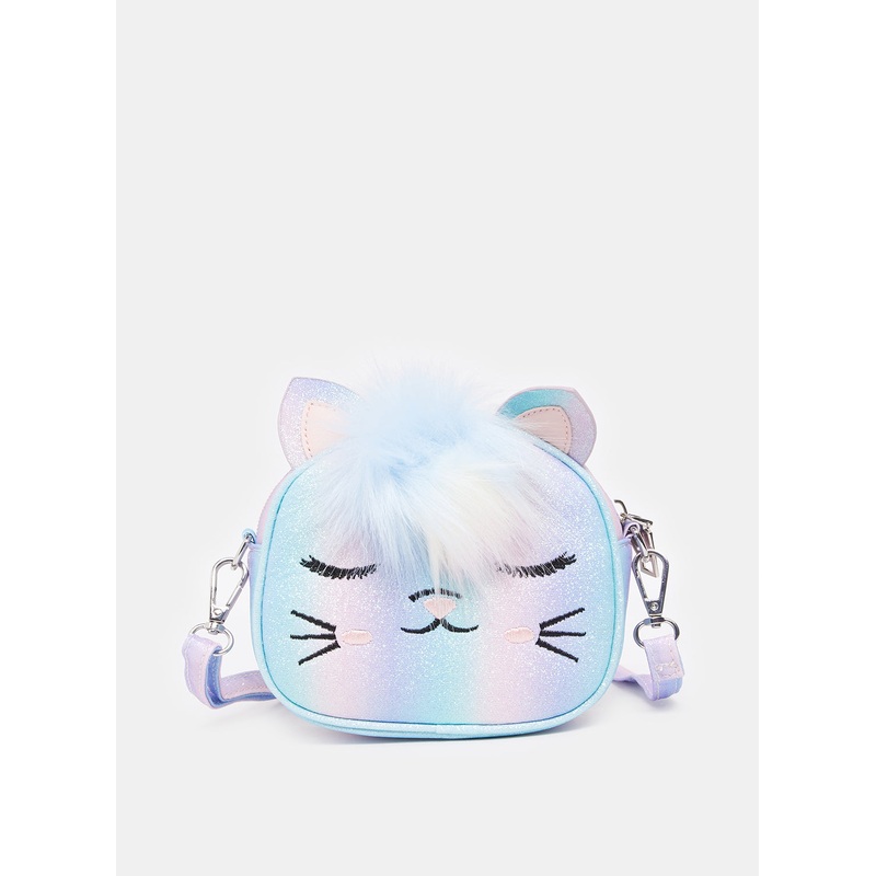 Girls Multicolour Character Crossbody Bag