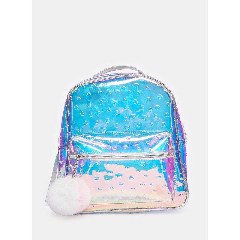 Girls Multicolour Embellished Backapck