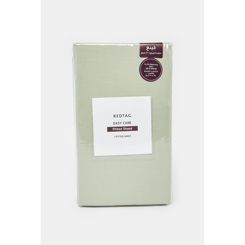 Green Fitted Sheet (King Size)