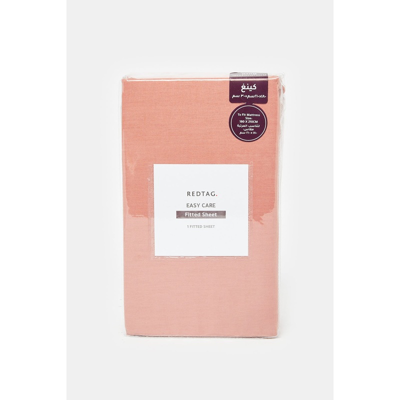 Orange Fitted Sheet (King Size)
