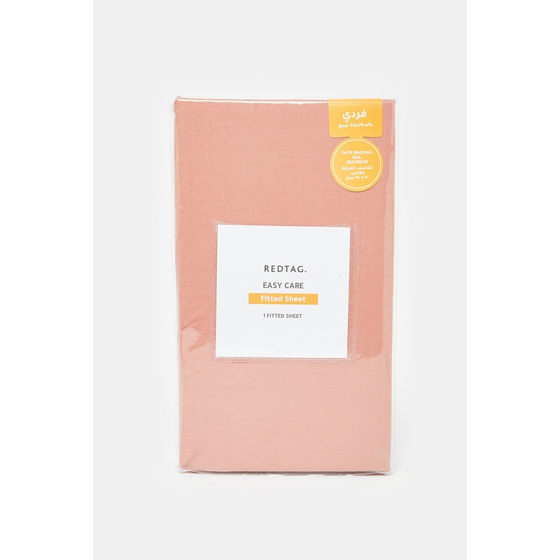 Orange Fitted Sheet (Single Size)