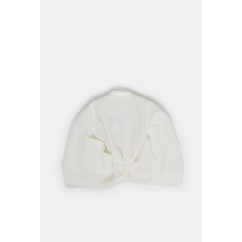 Women White Modest Cap