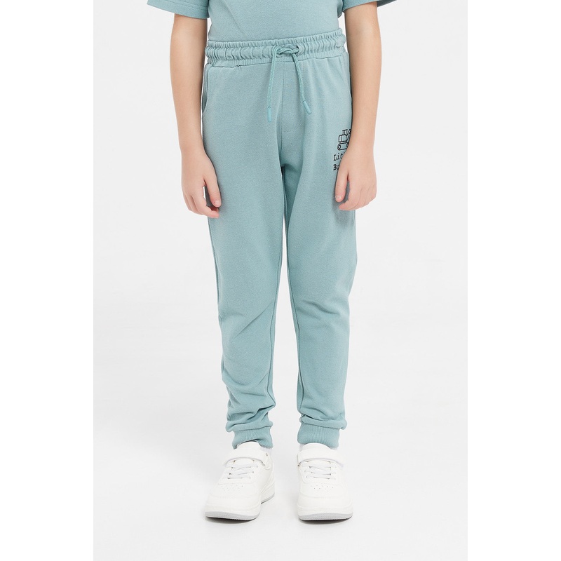 Boys Mint Pique Jog Pants|2-3 Years|4-5 Years|5-6 Years|7-8 Years