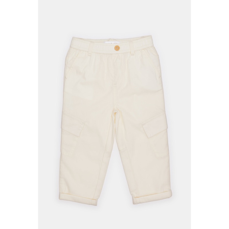 Infant Boys Beige Cargo Pants|3-6 Months|6-12 Months|12-18 Months|18-24 Months
