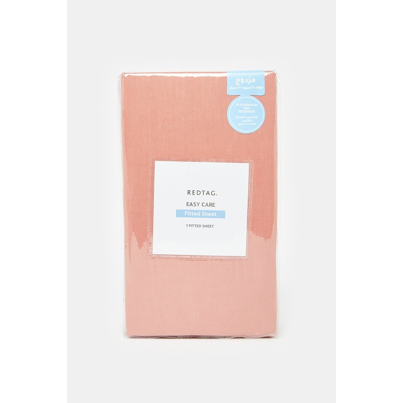Orange Fitted Sheet (Double Size)