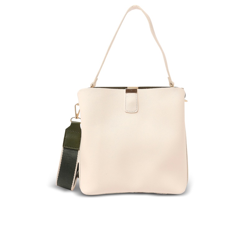 Women Green Embellished Day Bag
